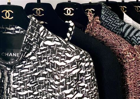 fake chanel tweed jacket|More.